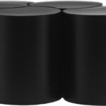 Dimple Iron Nesting 4pc. Modular Coffee Table