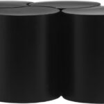Dimple Iron Nesting 4pc. Modular Coffee Table