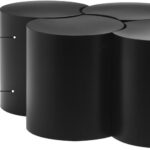 Dimple Iron Nesting 4pc. Modular Coffee Table
