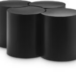 Dimple Iron Nesting 4pc. Modular Coffee Table