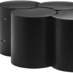 Dimple Iron Nesting 4pc. Modular Coffee Table