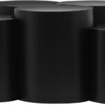 Dimple Iron Nesting 5pc. Modular Coffee Table