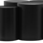 Dimple Iron Nesting 5pc. Modular Coffee Table