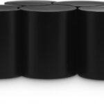 Dimple Iron Nesting 5pc. Modular Coffee Table