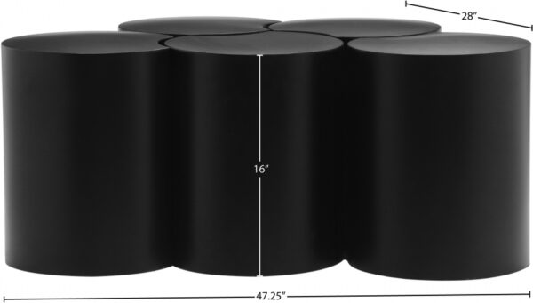 Dimple Iron Nesting 5pc. Modular Coffee Table