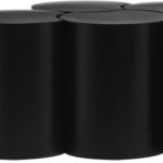 Dimple Iron Nesting 5pc. Modular Coffee Table
