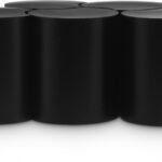 Dimple Iron Nesting 5pc. Modular Coffee Table