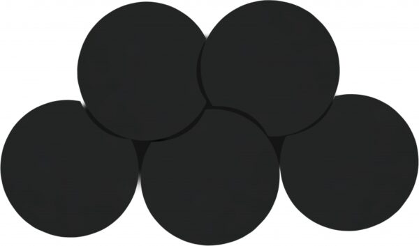 Dimple Iron Nesting 5pc. Modular Coffee Table