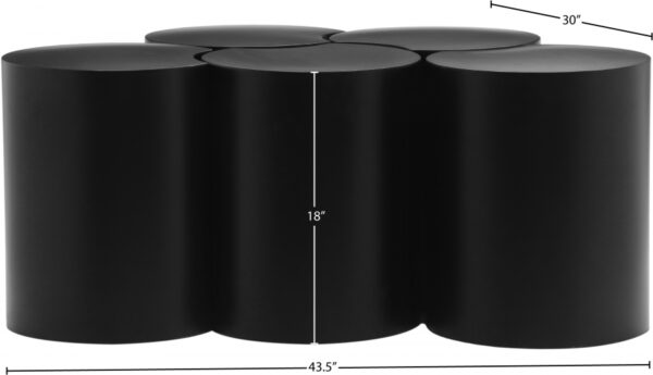 Dimple Iron Nesting 5pc. Modular Coffee Table