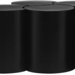 Dimple Iron Nesting 5pc. Modular Coffee Table