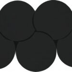 Dimple Iron Nesting 5pc. Modular Coffee Table