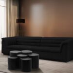 Dimple Iron Nesting 6pc. Modular Coffee Table
