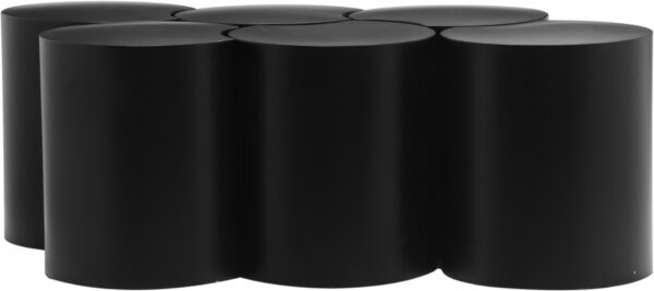 Dimple Iron Nesting 6pc. Modular Coffee Table