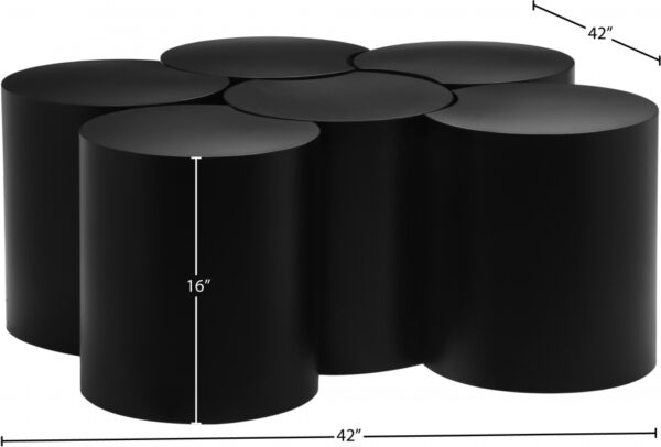 Dimple Iron Nesting 6pc. Modular Coffee Table
