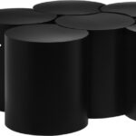 Dimple Iron Nesting 6pc. Modular Coffee Table