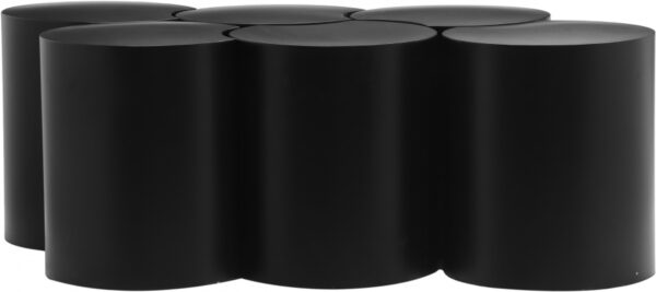 Dimple Iron Nesting 6pc. Modular Coffee Table
