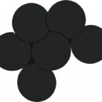 Dimple Iron Nesting 6pc. Modular Coffee Table