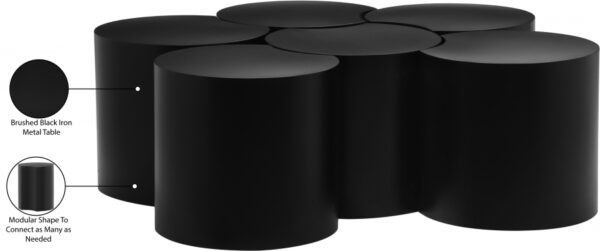 Dimple Iron Nesting 6pc. Modular Coffee Table
