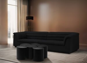 Dimple Iron Nesting 6pc. Modular Coffee Table
