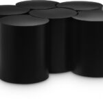 Dimple Iron Nesting 6pc. Modular Coffee Table