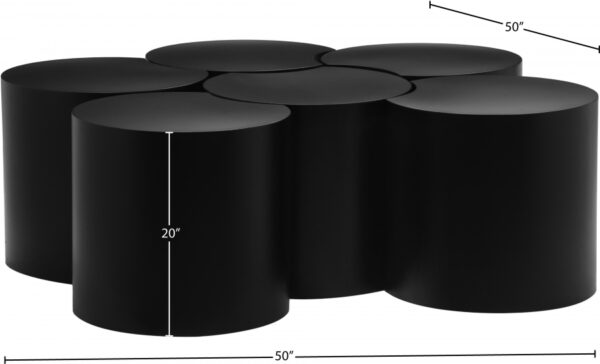 Dimple Iron Nesting 6pc. Modular Coffee Table