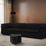 Dimple Terrazzo Pattern Iron Nesting 3pc. Modular Coffee Table