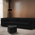 Dimple Terrazzo Pattern Iron Nesting 3pc. Modular Coffee Table