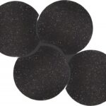 Dimple Terrazzo Pattern Iron Nesting 4pc. Modular Coffee Table