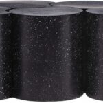 Dimple Terrazzo Pattern Iron Nesting 5pc. Modular Coffee Table