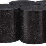 Dimple Terrazzo Pattern Iron Nesting 5pc. Modular Coffee Table