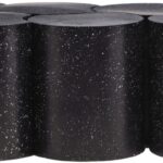 Dimple Terrazzo Pattern Iron Nesting 6pc. Modular Coffee Table