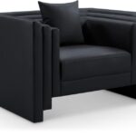 Everett Vegan Leather Upholstered Chair