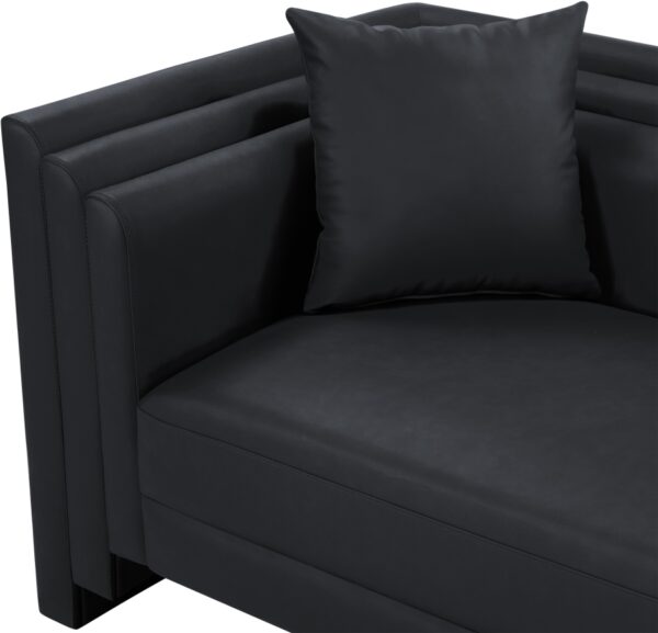 Everett Vegan Leather Upholstered Chair