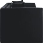 Everett 67" Vegan Leather Upholstered Loveseat