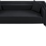 Everett 88.5" Vegan Leather Upholstered Sofa