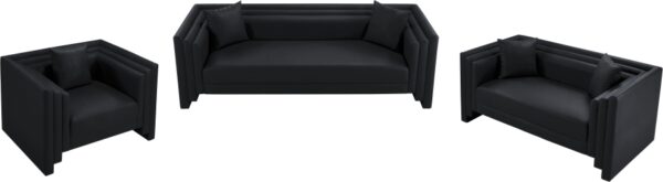 Everett 88.5" Vegan Leather Upholstered Sofa