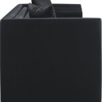Everett 88.5" Vegan Leather Upholstered Sofa