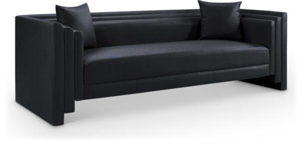 Everett 88.5" Vegan Leather Upholstered Sofa