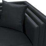 Everett 88.5" Vegan Leather Upholstered Sofa