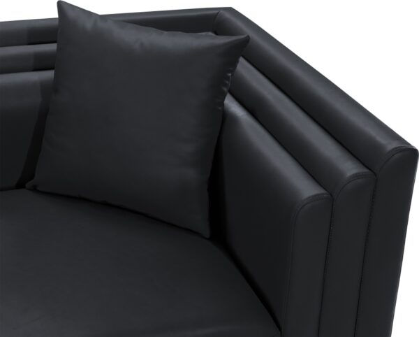 Everett 88.5" Vegan Leather Upholstered Sofa