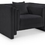 Everett Chenille Fabric Upholstered Chair