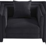 Everett Chenille Fabric Upholstered Chair