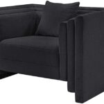 Everett Chenille Fabric Upholstered Chair