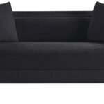 Everett 67" Chenille Fabric Upholstered Loveseat