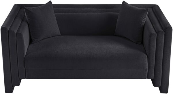 Everett 67" Chenille Fabric Upholstered Loveseat