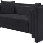 Everett 67" Chenille Fabric Upholstered Loveseat