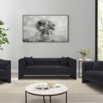 Everett 67" Chenille Fabric Upholstered Loveseat