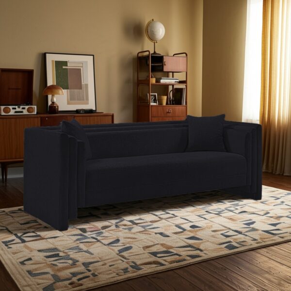 Everett 88.5" Chenille Fabric Upholstered Sofa