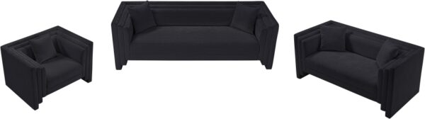 Everett 88.5" Chenille Fabric Upholstered Sofa