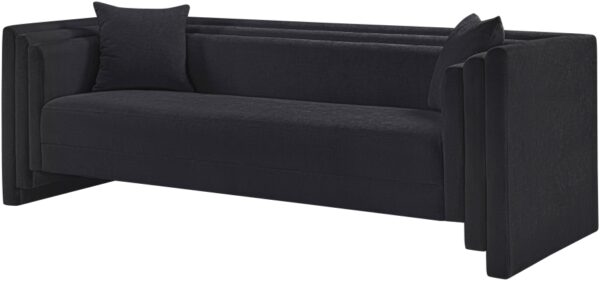 Everett 88.5" Chenille Fabric Upholstered Sofa